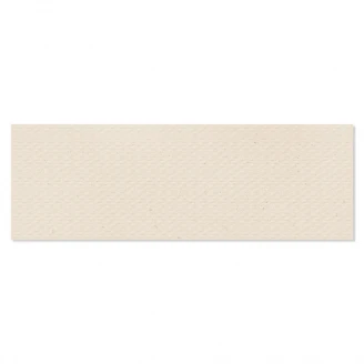 Gulvflis <strong>Palomastone Wall</strong>  Via Ivory Matt Relieff 33x100 cm